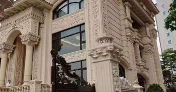 鹰潭黄金麻别墅外墙异形定制