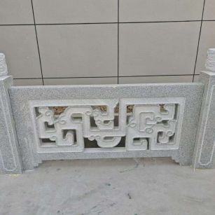 鹰潭芝麻白河道栏杆 桥栏杆