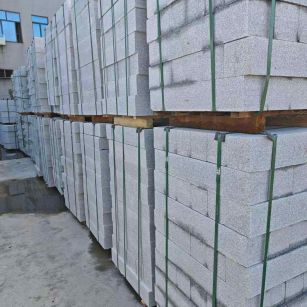 鹰潭芝麻白路牙石，路侧石