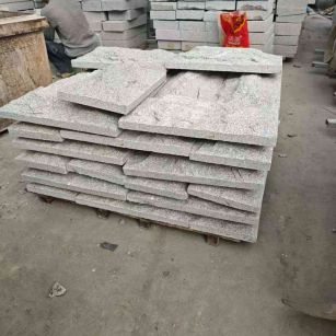 鹰潭芝麻白蘑菇石，自然面