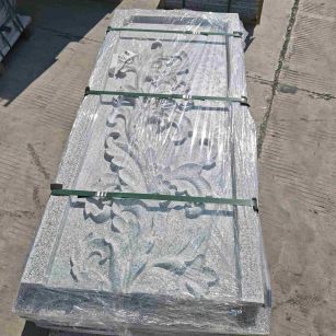 鹰潭芝麻白别墅外墙雕刻版