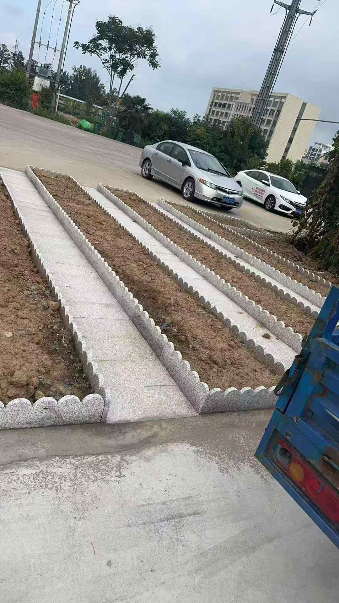 鹰潭芝麻白花边石
