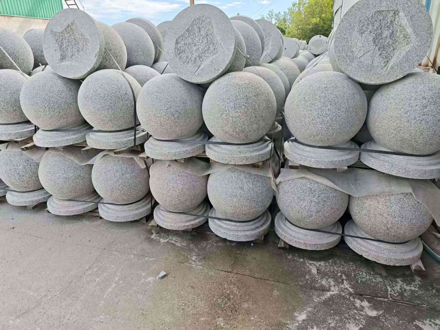 鹰潭圆球石球挡车球