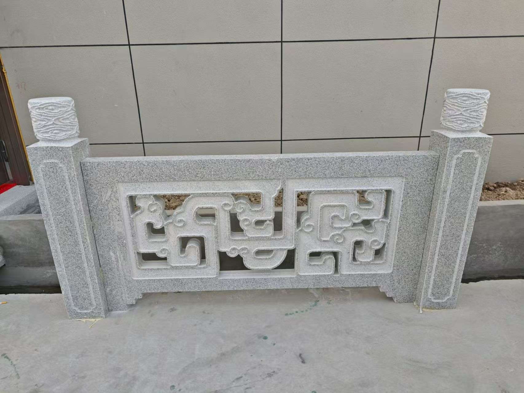 鹰潭芝麻白河道栏杆 桥栏杆